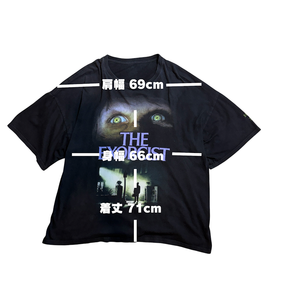 ⭐️Universal Studios Halloween Horror Nights 2016『THE EXORCIST』オフィシャルTシャツ ビッグシルエット⭐️