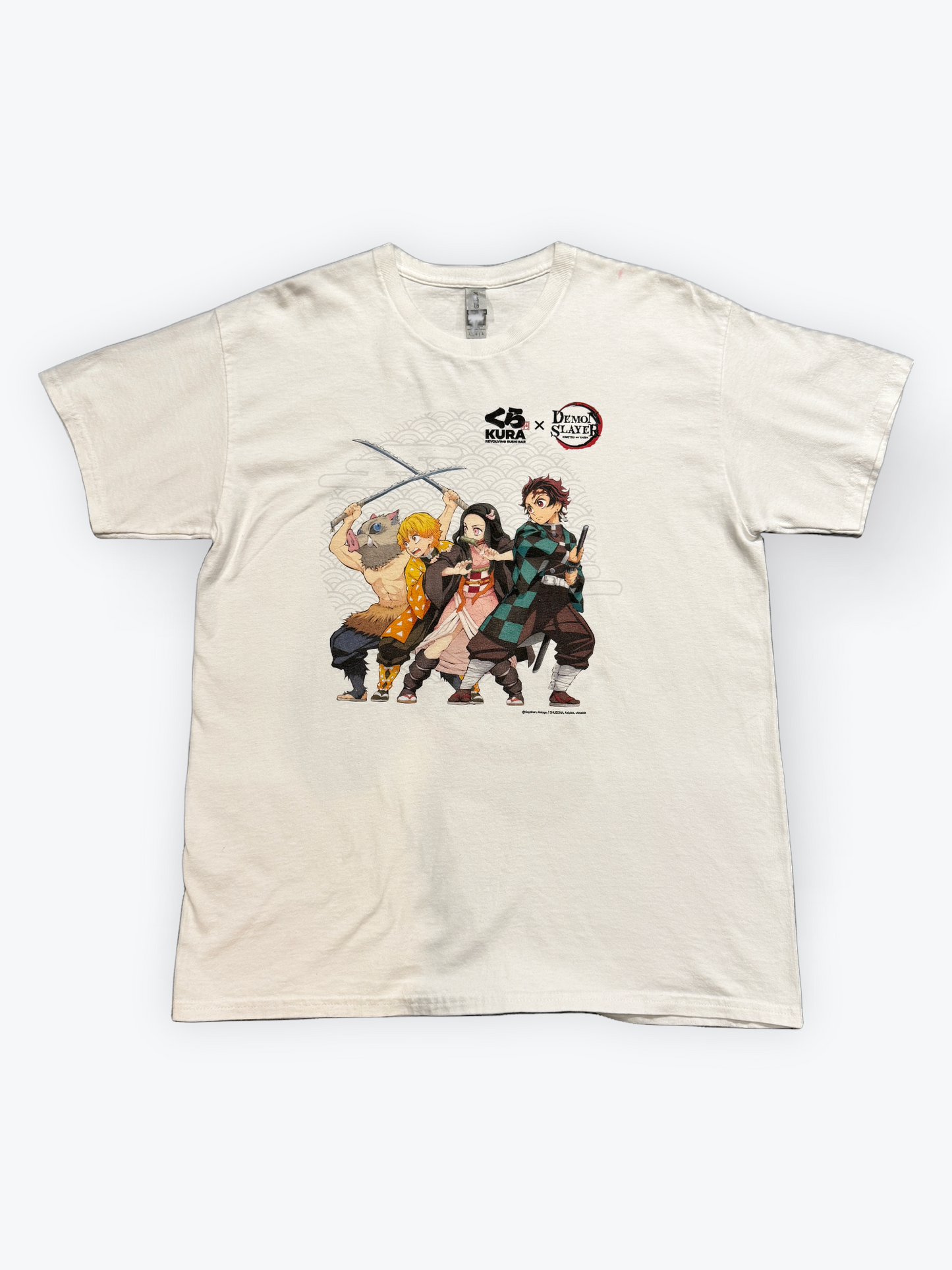 鬼滅の刃 × くら寿司USA コラボTシャツ｜アメリカ限定 非売品ノベルティ