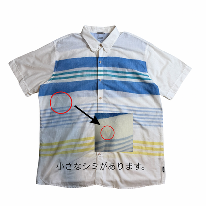 IZOD 半袖ボーダーシャツ｜夏の風をまとう一枚