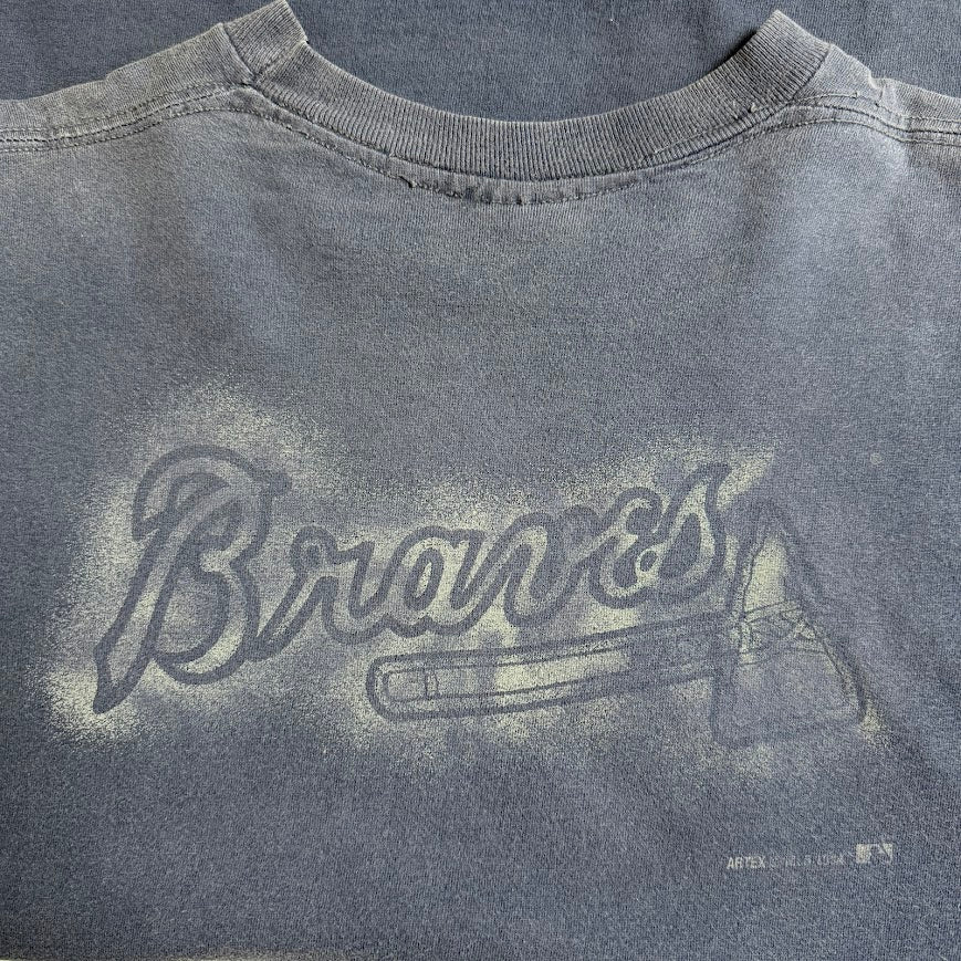 1994 Atlanta Braves フェードTシャツ USA製｜MLB公式ライセンス