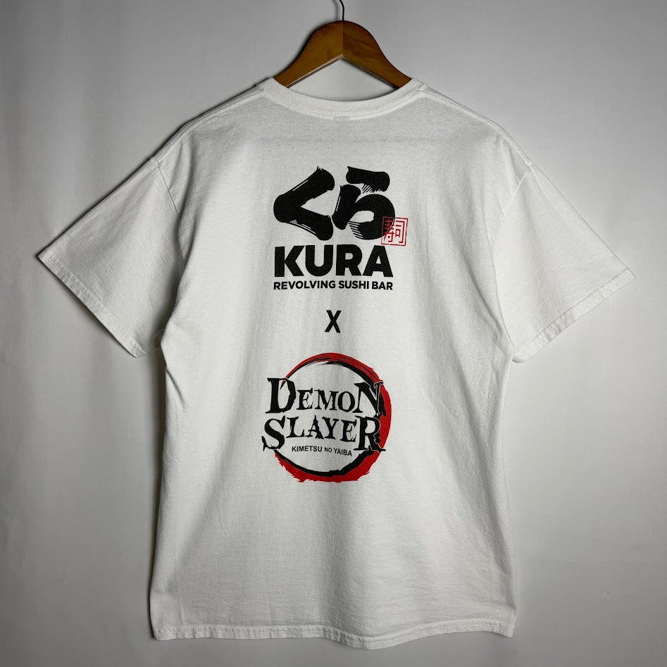 鬼滅の刃 × くら寿司USA コラボTシャツ｜アメリカ限定 非売品ノベルティ
