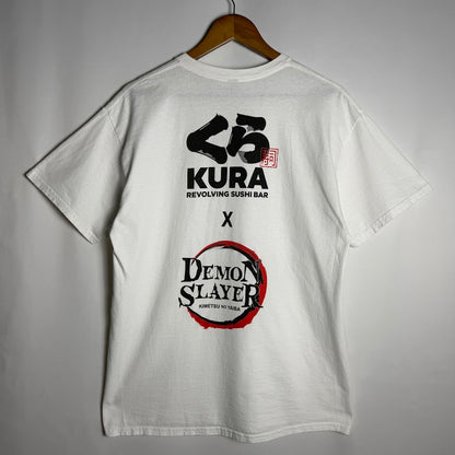 鬼滅の刃 × くら寿司USA コラボTシャツ｜アメリカ限定 非売品ノベルティ