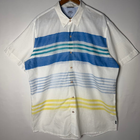 IZOD 半袖ボーダーシャツ｜夏の風をまとう一枚