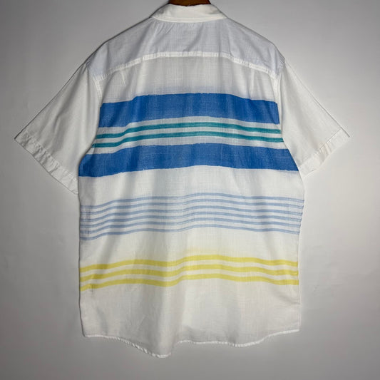 IZOD 半袖ボーダーシャツ｜夏の風をまとう一枚