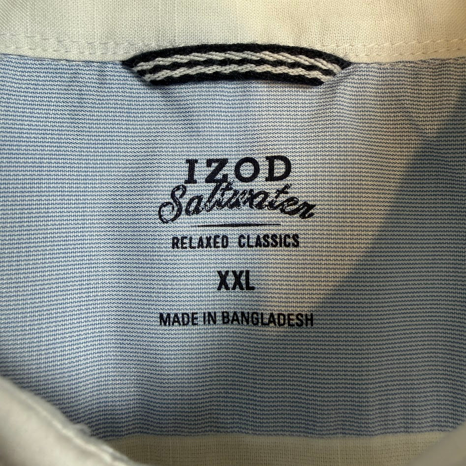 IZOD 半袖ボーダーシャツ｜夏の風をまとう一枚
