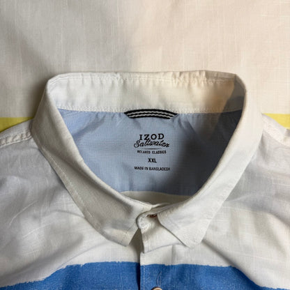 IZOD 半袖ボーダーシャツ｜夏の風をまとう一枚