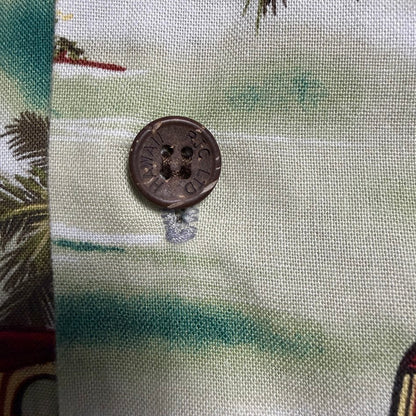 🌺Made in Hawaii🌺 RJC ハワイアンシャツ アロハシャツ コットン100% Lサイズ