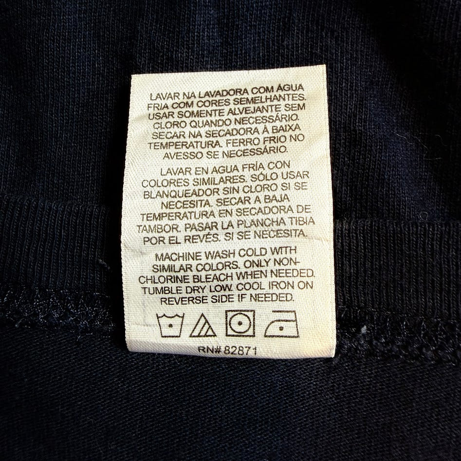 ⭐️1999年 Warner Bros. Studio Store 刺繍ポケットTシャツ｜ルーニー・テューンズ タズ＆バッグス・バニー オフィシャル XXLサイズ