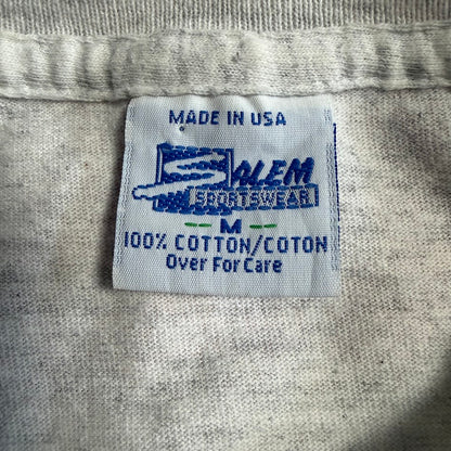 90s USA製 Salem Sportswear Ohio State Buckeyes 両面プリント カレッジTシャツ グレー ヴィンテージ