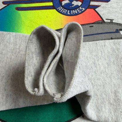 Alaska Airlines（アラスカ航空） × ONEITA POWER-SWEATS USA製 スウェット M