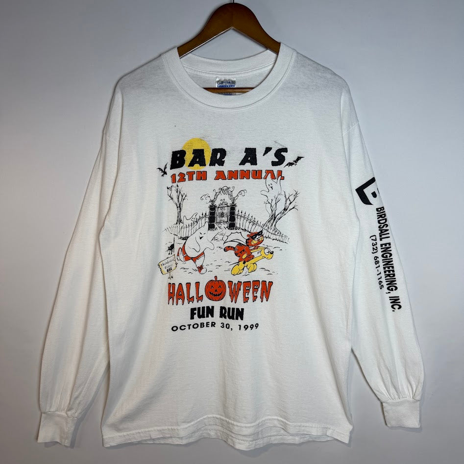 1999 BAR A’S Halloween Fun Run ロングスリーブ ハロウィーンTシャツ / Gildan Ultra Cotton