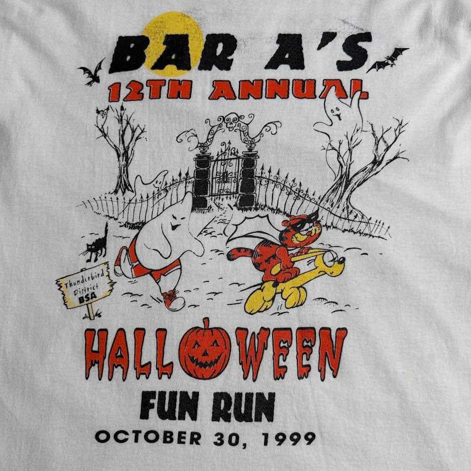 1999 BAR A’S Halloween Fun Run ロングスリーブ ハロウィーンTシャツ / Gildan Ultra Cotton