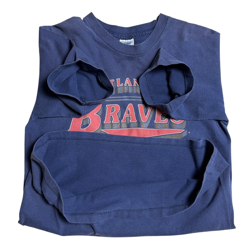 1994 Atlanta Braves フェードTシャツ USA製｜MLB公式ライセンス