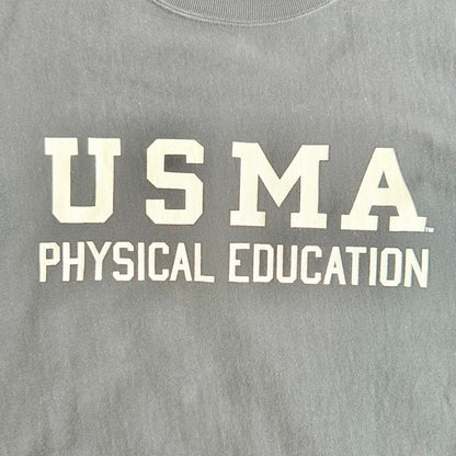 Champion Reverse Weave USMA PHYSICAL EDUCATION Tシャツ｜ヘビーウェイト ブラック Lサイズ