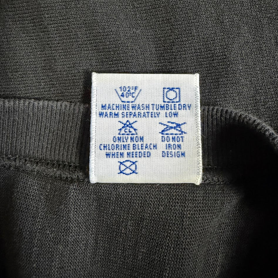 Champion Reverse Weave USMA PHYSICAL EDUCATION Tシャツ｜ヘビーウェイト ブラック Lサイズ
