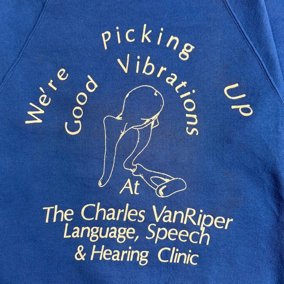 USA製 RUSSELL （ラッセル）SUPER WEIGHTS Charles Van Riper Clinic スウェット