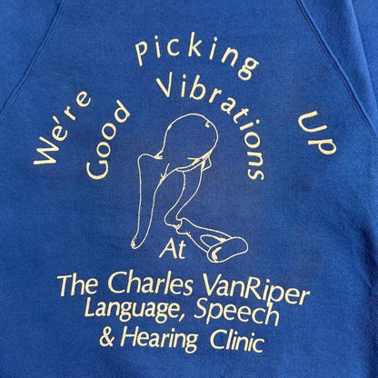 USA製 RUSSELL （ラッセル）SUPER WEIGHTS Charles Van Riper Clinic スウェット