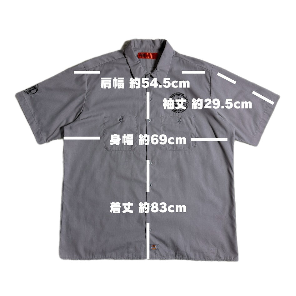 Dickies （ディッキーズ）CIGARfest 2017 半袖ワークシャツ 2XL グレー