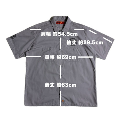 Dickies （ディッキーズ）CIGARfest 2017 半袖ワークシャツ 2XL グレー