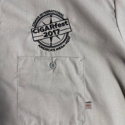 Dickies （ディッキーズ）CIGARfest 2017 半袖ワークシャツ 2XL グレー