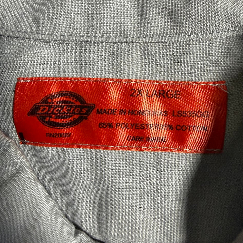Dickies （ディッキーズ）CIGARfest 2017 半袖ワークシャツ 2XL グレー
