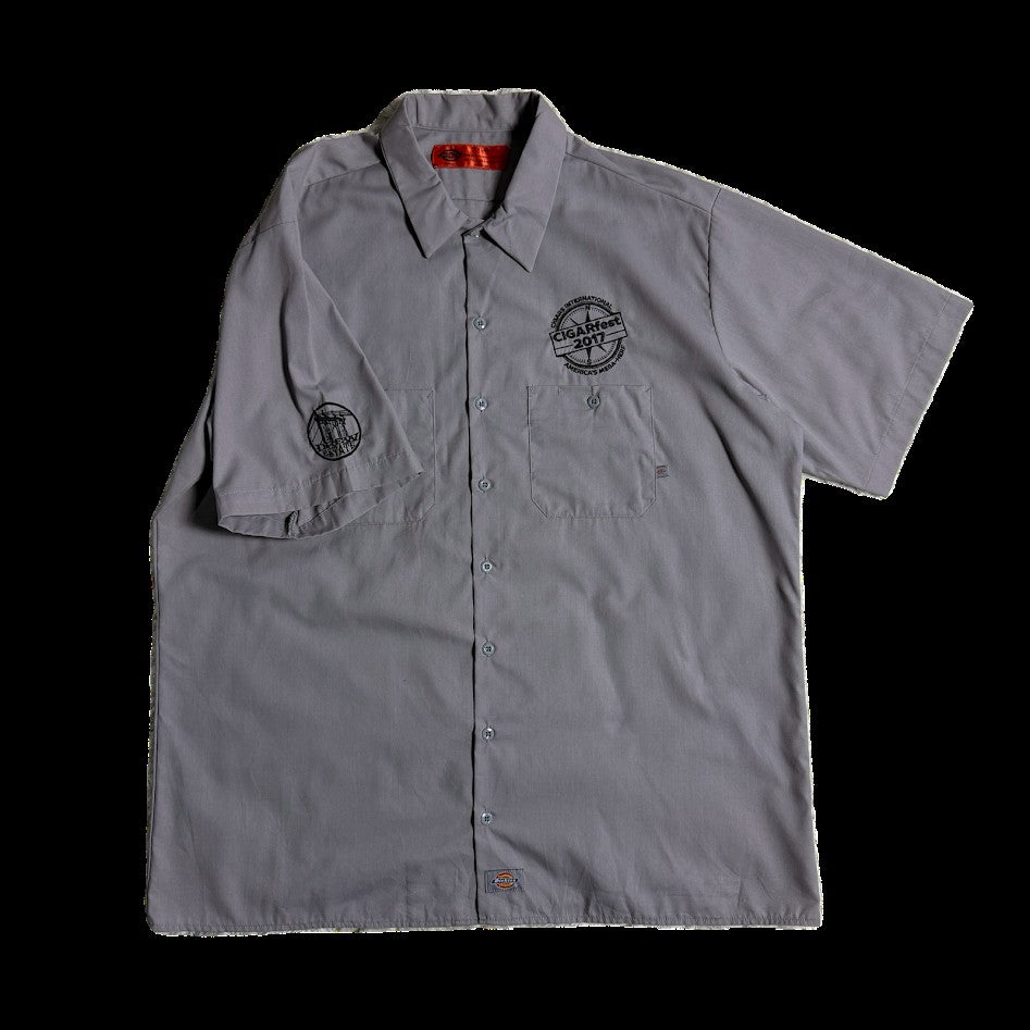 Dickies （ディッキーズ）CIGARfest 2017 半袖ワークシャツ 2XL グレー