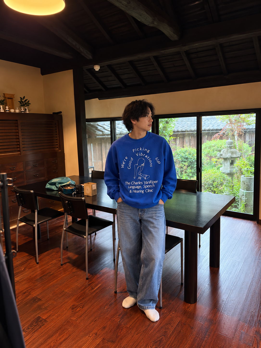 USA製 RUSSELL （ラッセル）SUPER WEIGHTS Charles Van Riper Clinic スウェット