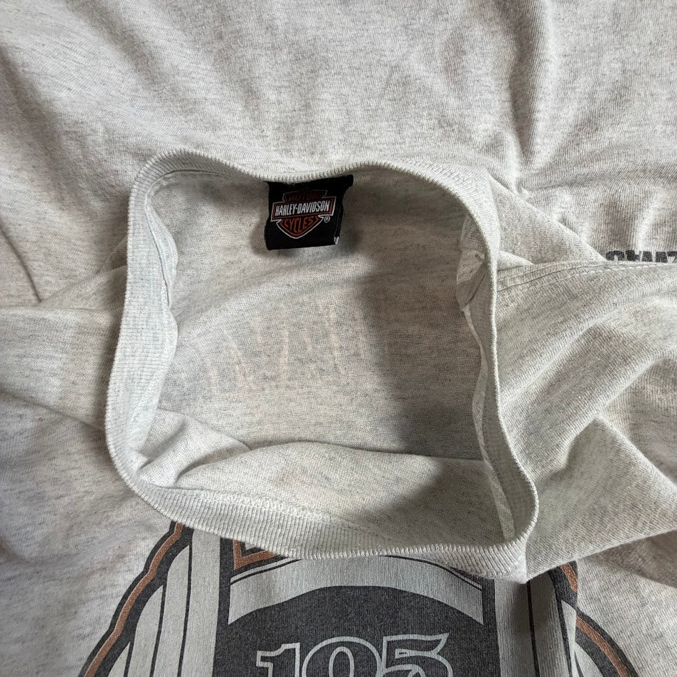 Harley-Davidson 105th Anniversary 2008 両面プリント Tシャツ BRASADOボディ