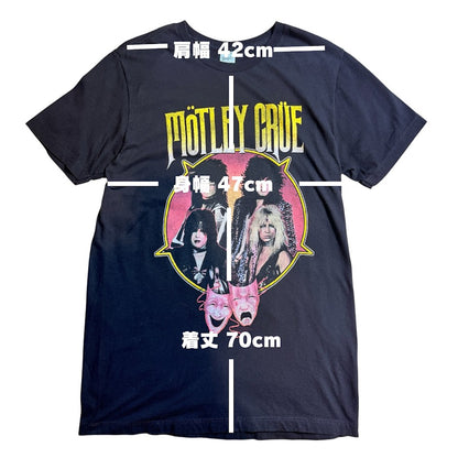 Mötley Crüe バンドTシャツ Pacificボディ Fabric Made in USA Mサイズ