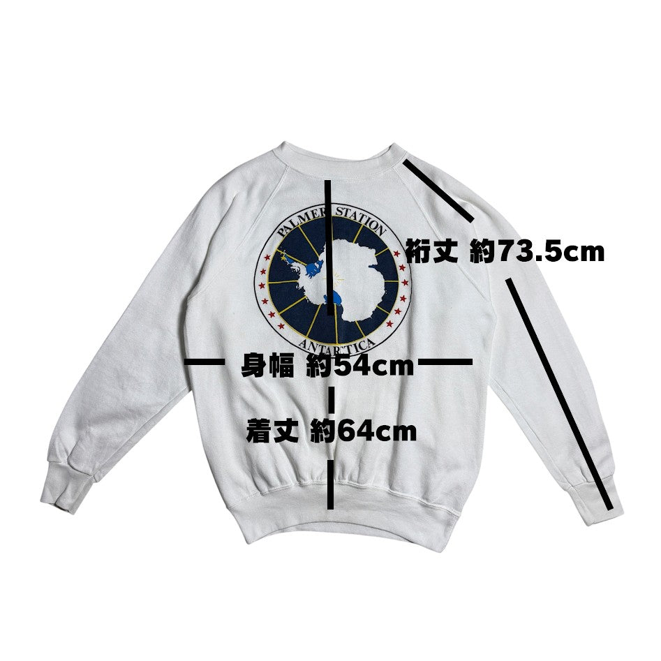 PALMER STATION ANTARCTICA USA製 ヴィンテージスウェット 80s頃