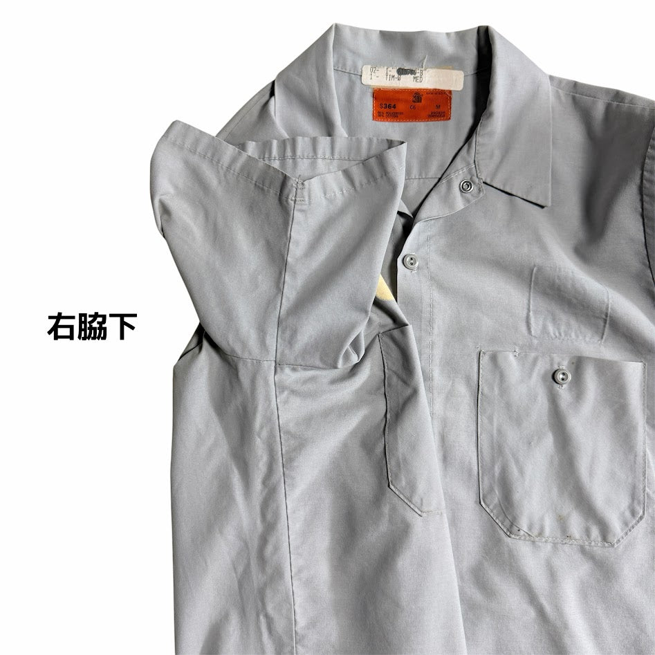 USA製 Red Kap（レッドキャップ） Hollywood Cross Speed Shop ワークシャツ サイズM