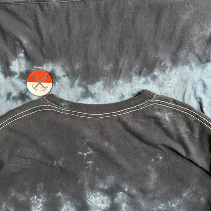 2007 Pink Floyd The Wall Liquid Blue タイダイ ロングスリーブTシャツ L