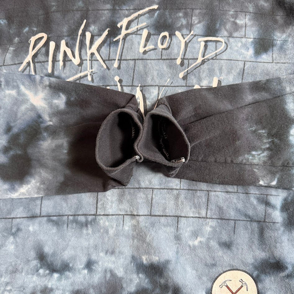 2007 Pink Floyd The Wall Liquid Blue タイダイ ロングスリーブTシャツ L