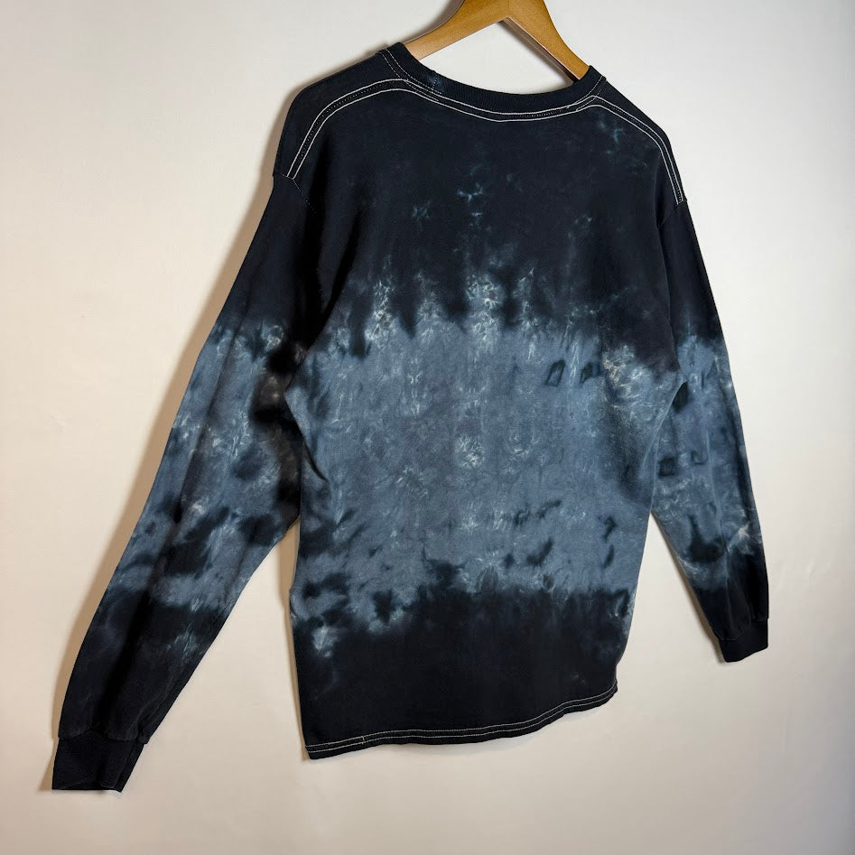 2007 Pink Floyd The Wall Liquid Blue タイダイ ロングスリーブTシャツ L