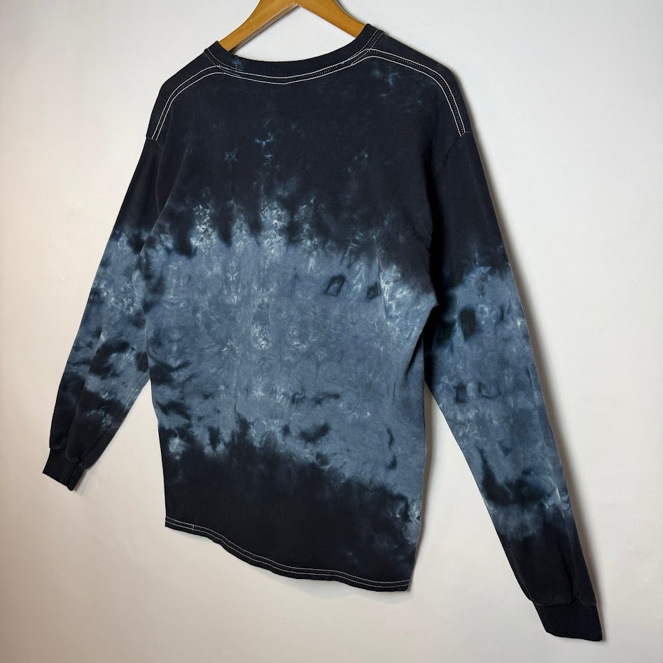 2007 Pink Floyd The Wall Liquid Blue タイダイ ロングスリーブTシャツ L