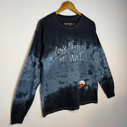 2007 Pink Floyd The Wall Liquid Blue タイダイ ロングスリーブTシャツ L