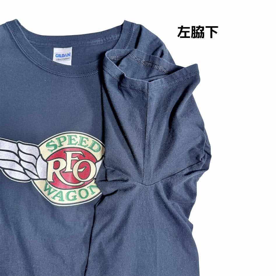 REO Speedwagon（REOスピードワゴン） BIG ROCK TOUR 2008 Tシャツ ブラック XL