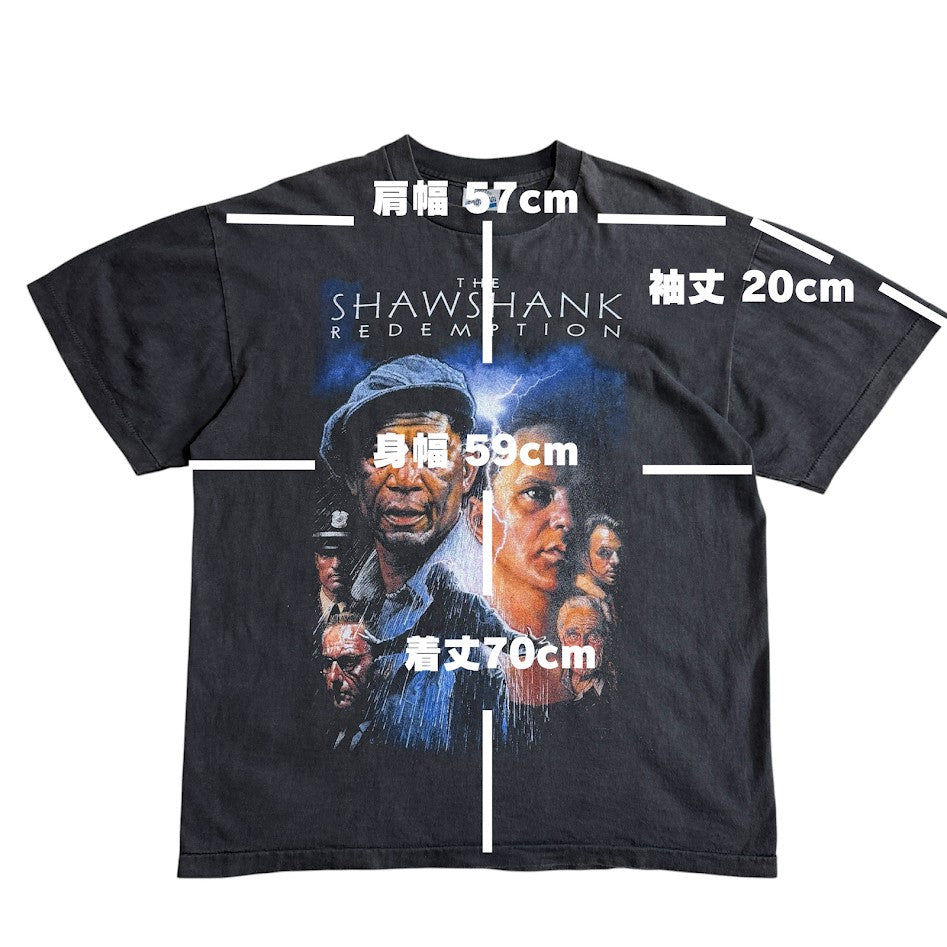 ショーシャンクの空に ブートレグ ムービーTシャツ｜両面プリント THE SHAWSHANK REDEMPTION
