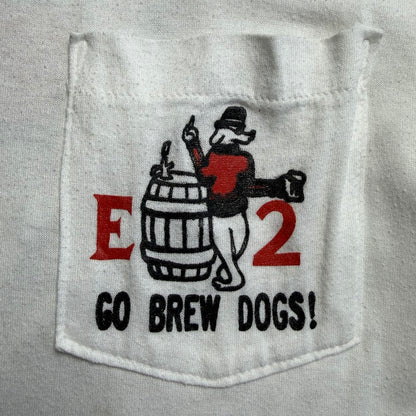 ⭐️90年代 USA製 JERZEES West Point E2 Brew Dogs ポケットTシャツ⭐️