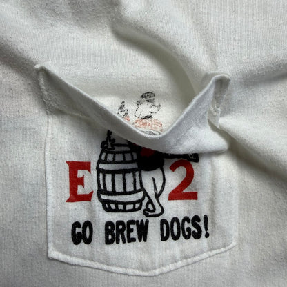 ⭐️90年代 USA製 JERZEES West Point E2 Brew Dogs ポケットTシャツ⭐️